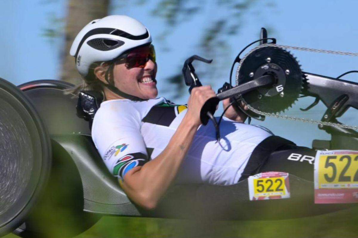 Santos brilha na Bélgica com três pratas no Mundial de Paraciclismo