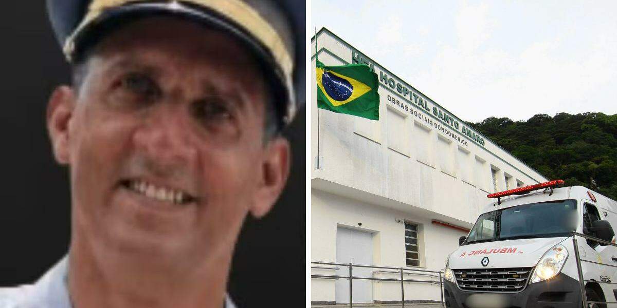Marcos deu entrada em estado grave no HSA em 21 de abril, onde ficou internado por 13 dias