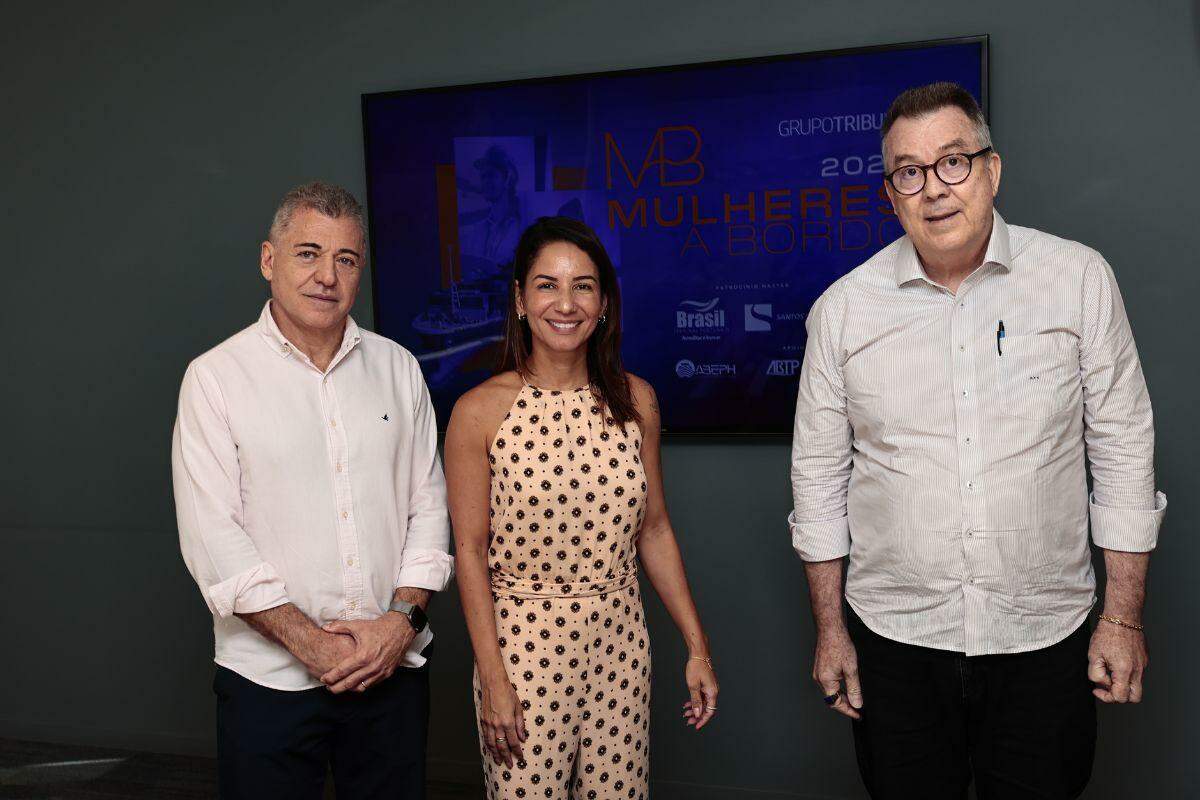 Demetrio Amono, Flávia Takafashi e Airton Vasconcelos celebram acordo