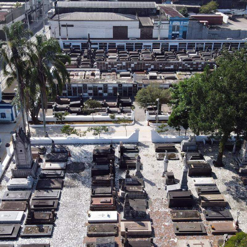 Paquetá é um dos cemitérios municipais nos quais se espera maior quantidade de frequentadores na data