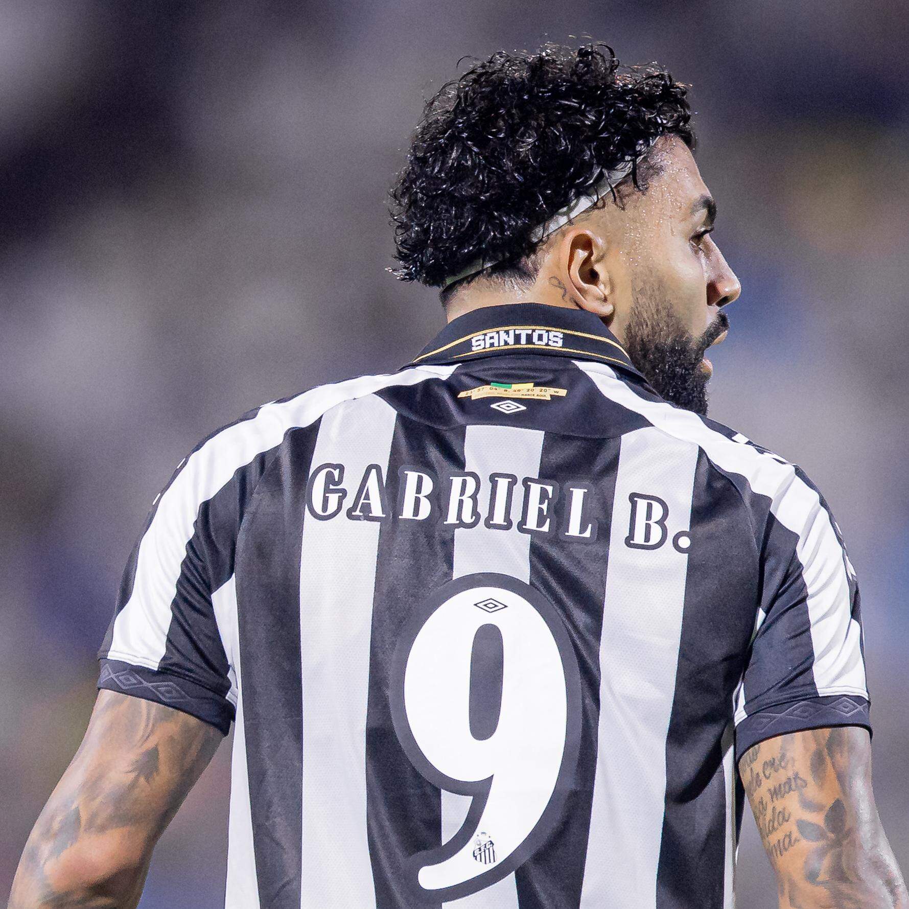 Gabigol é o artilheiro do Santos na temporada, com nove gols em 20 jogos, além de cinco assistências