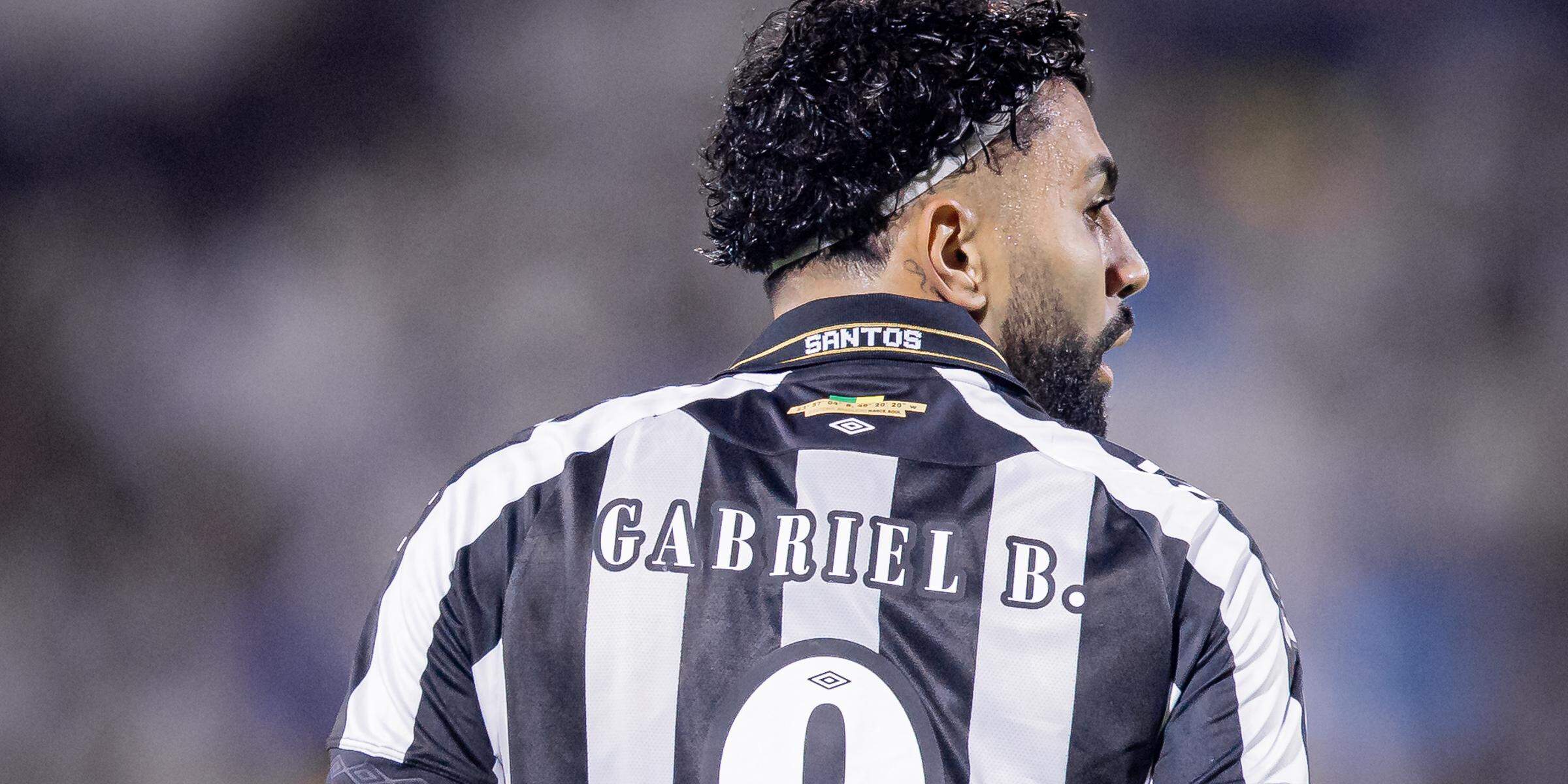 Gabigol é o artilheiro do Santos na temporada, com nove gols em 20 jogos, além de cinco assistências