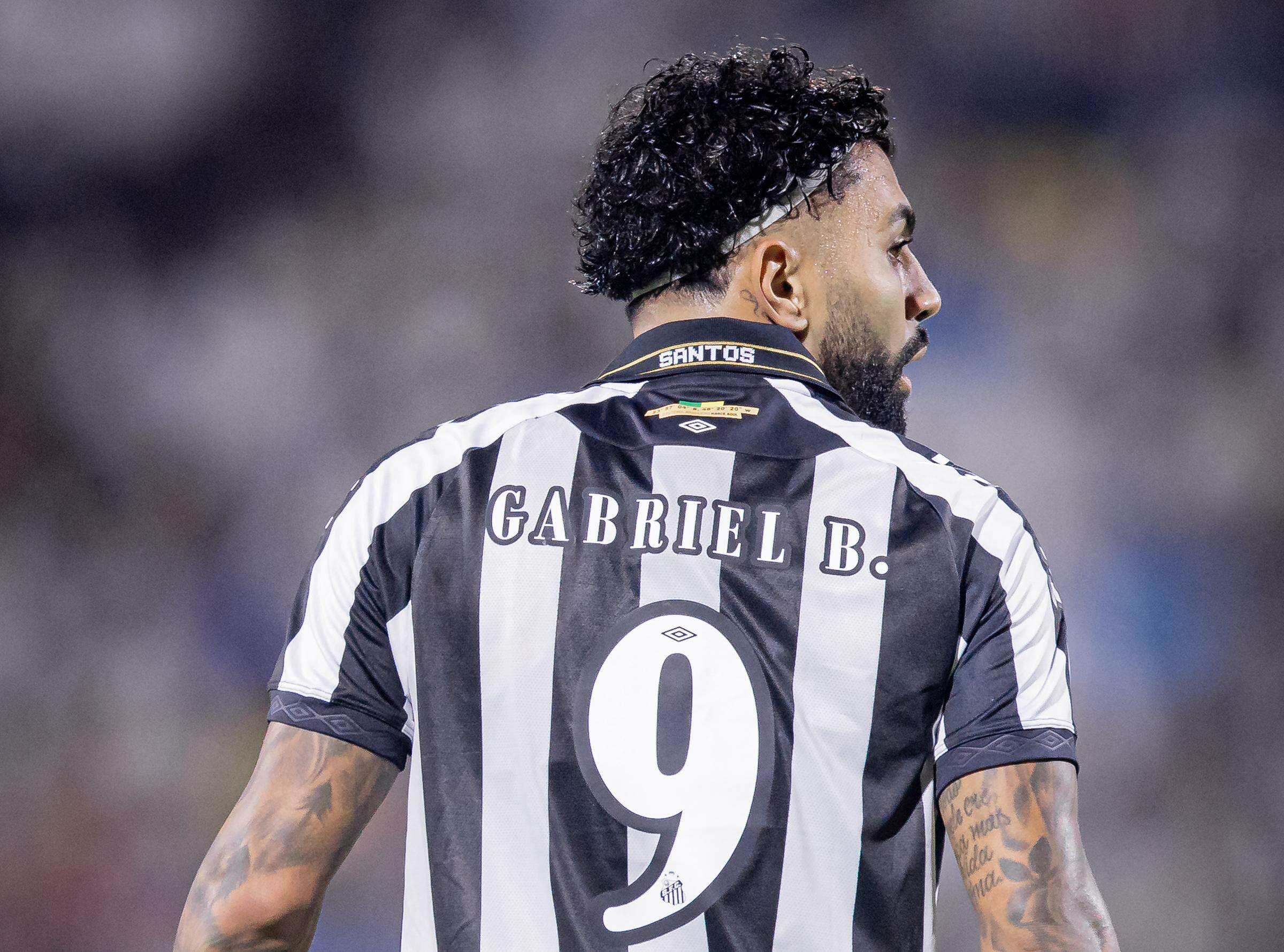 Gabigol é o artilheiro do Santos na temporada, com nove gols em 20 jogos, além de cinco assistências