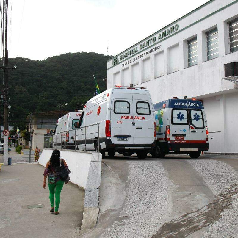 Profissionais iniciaram greve no Santo Amaro na segunda-feira, mas sem afetar urgências e emergências