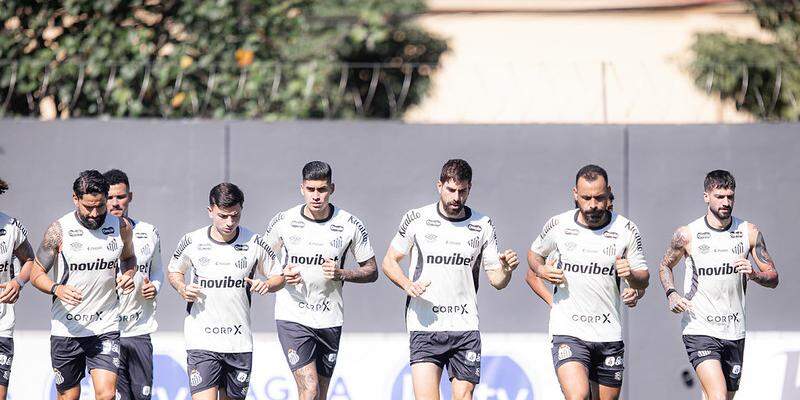 Elenco do Santos volta a treinar na manhã desta sexta (8), no CT Rei Pelé