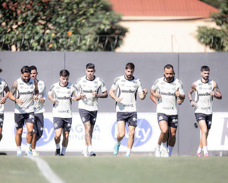 Elenco do Santos volta a treinar na manhã desta sexta (8), no CT Rei Pelé