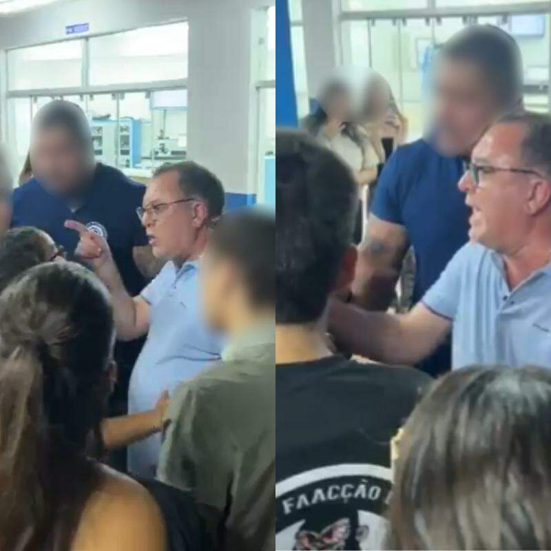 Vídeo que mostra a confusão entre Marcelo Teixeira e universitário em Santos repercute nas redes sociais