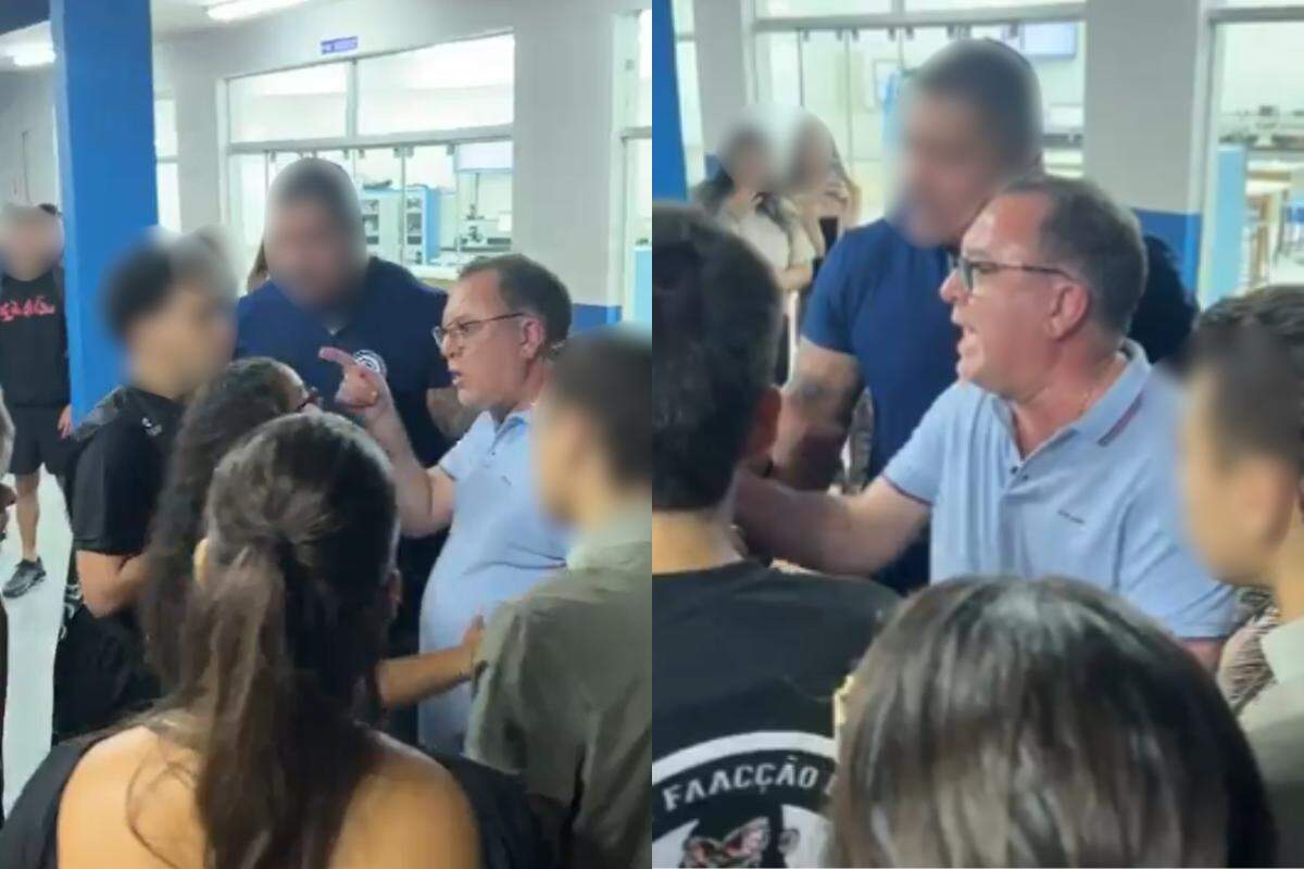 Vídeo que mostra a confusão entre Marcelo Teixeira e universitário em Santos repercute nas redes sociais