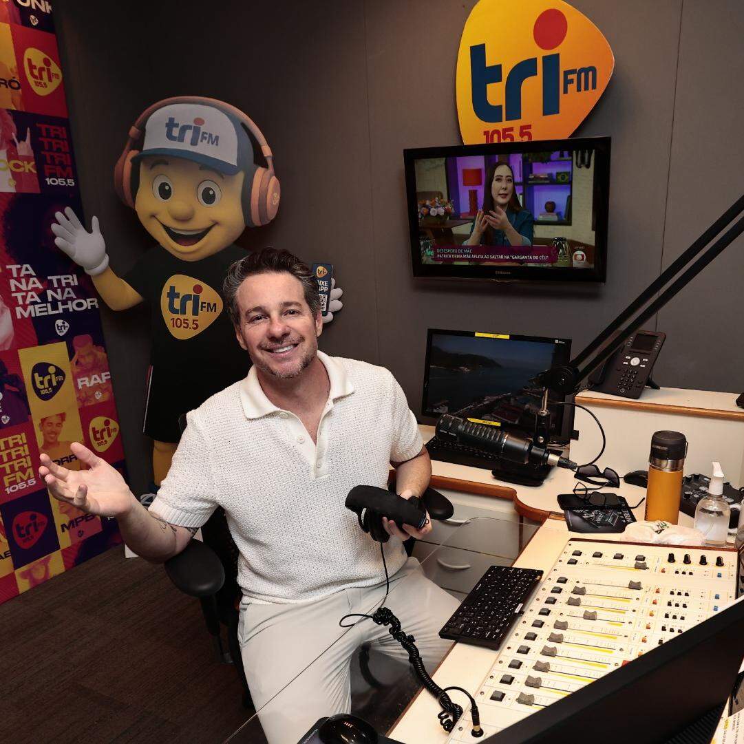 Val Tomazini, coordenador da Tri FM: paixão pelo rádio começou ainda na infância, da admiração por grandes comunicadores