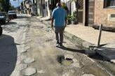 Notaram-se falhas no calçamento, desníveis e acabamento inadequado; empresa diz não ter sido citada