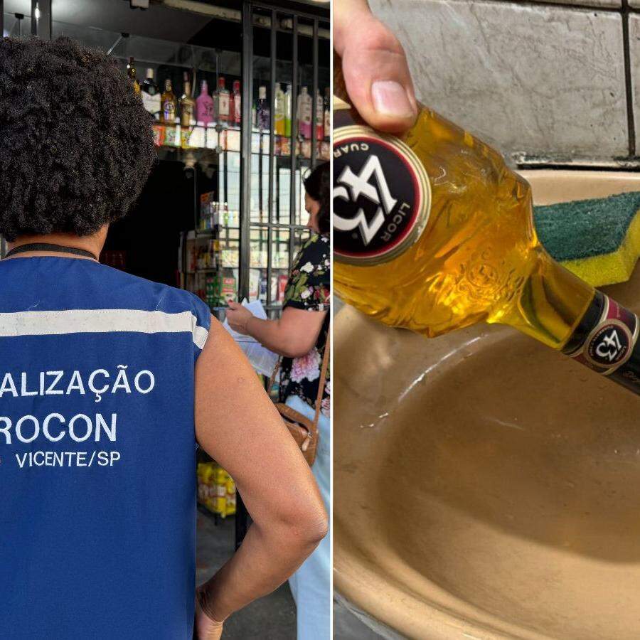 Vistoria foi realizada em cinco estabelecimentos de São Vicente