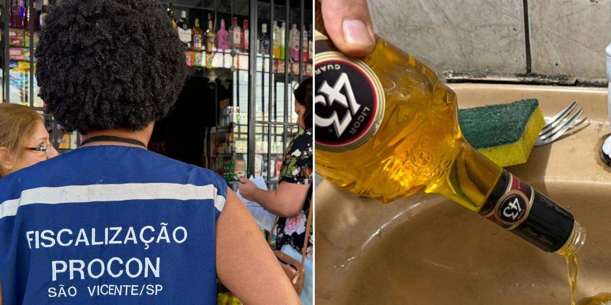 Vistoria foi realizada em cinco estabelecimentos de São Vicente