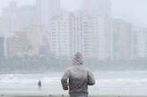 Tempo frio continua no início da semana na Baixada Santista
