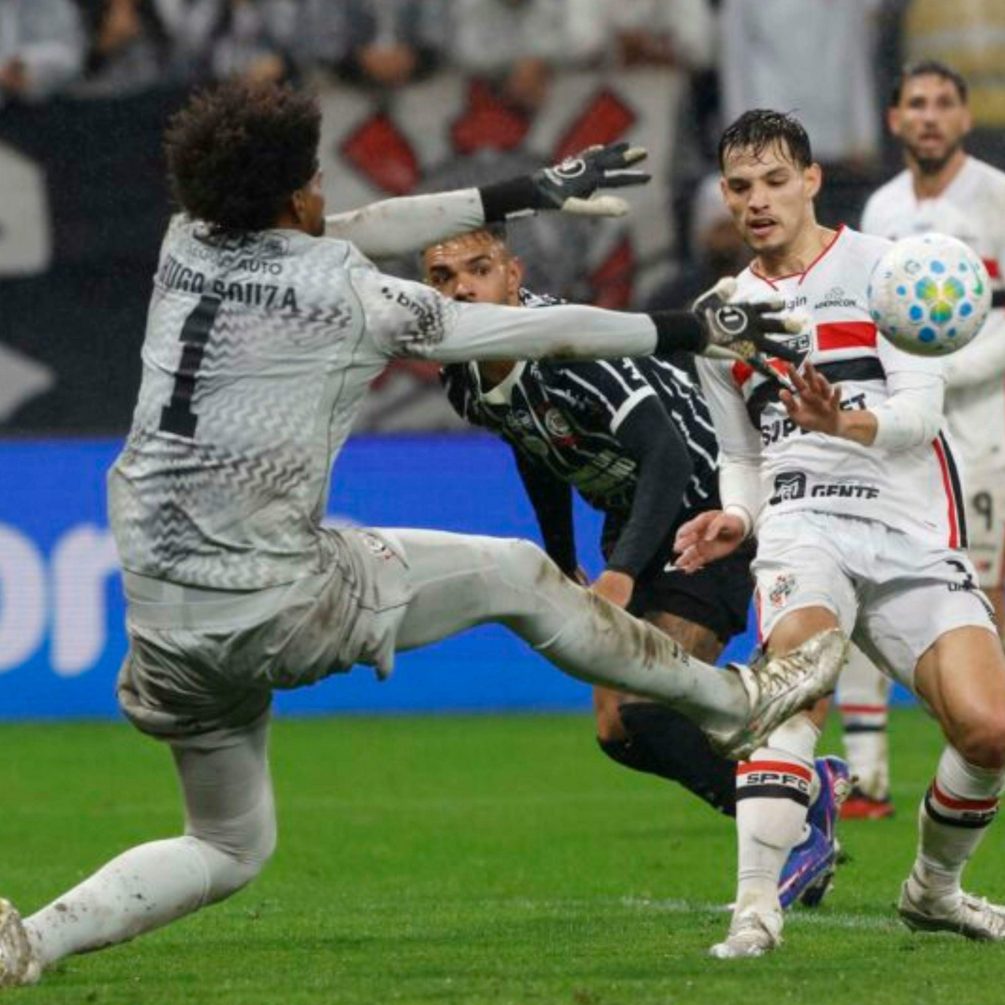 Corinthians bate o São Paulo em clássico bem jogado em Itaquera, mas segue na luta contra o Z-4