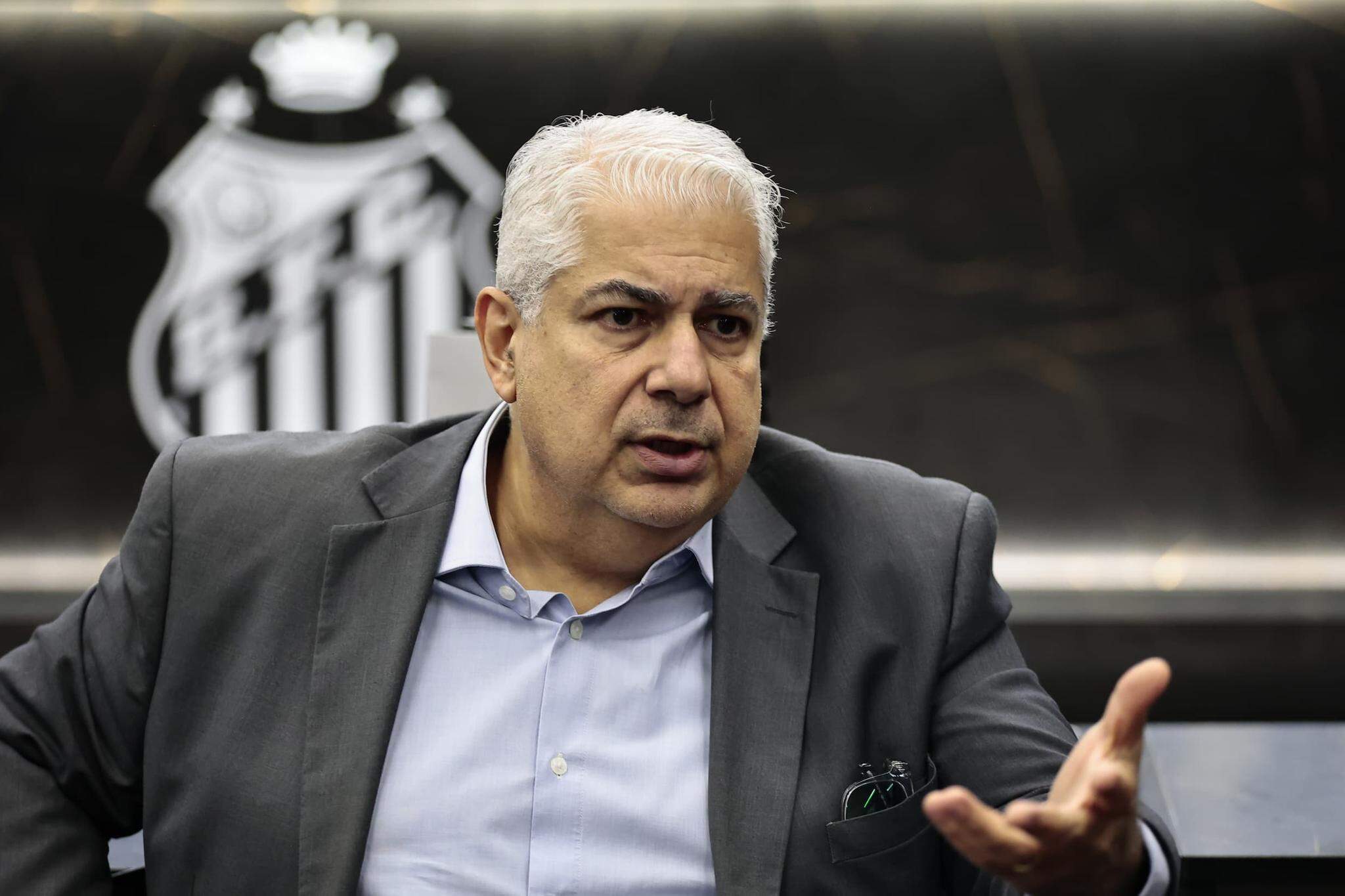 O presidente do Conselho Deliberativo, Fernando Akaoui, falou sobre a votação do novo estatuto do Santos