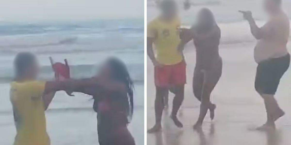 Casal de turistas da Zona Norte da Capital partiram para cima do bombeiro marítimo após ele ter supostamente recusado atendimento a duas vítimas de afogamento