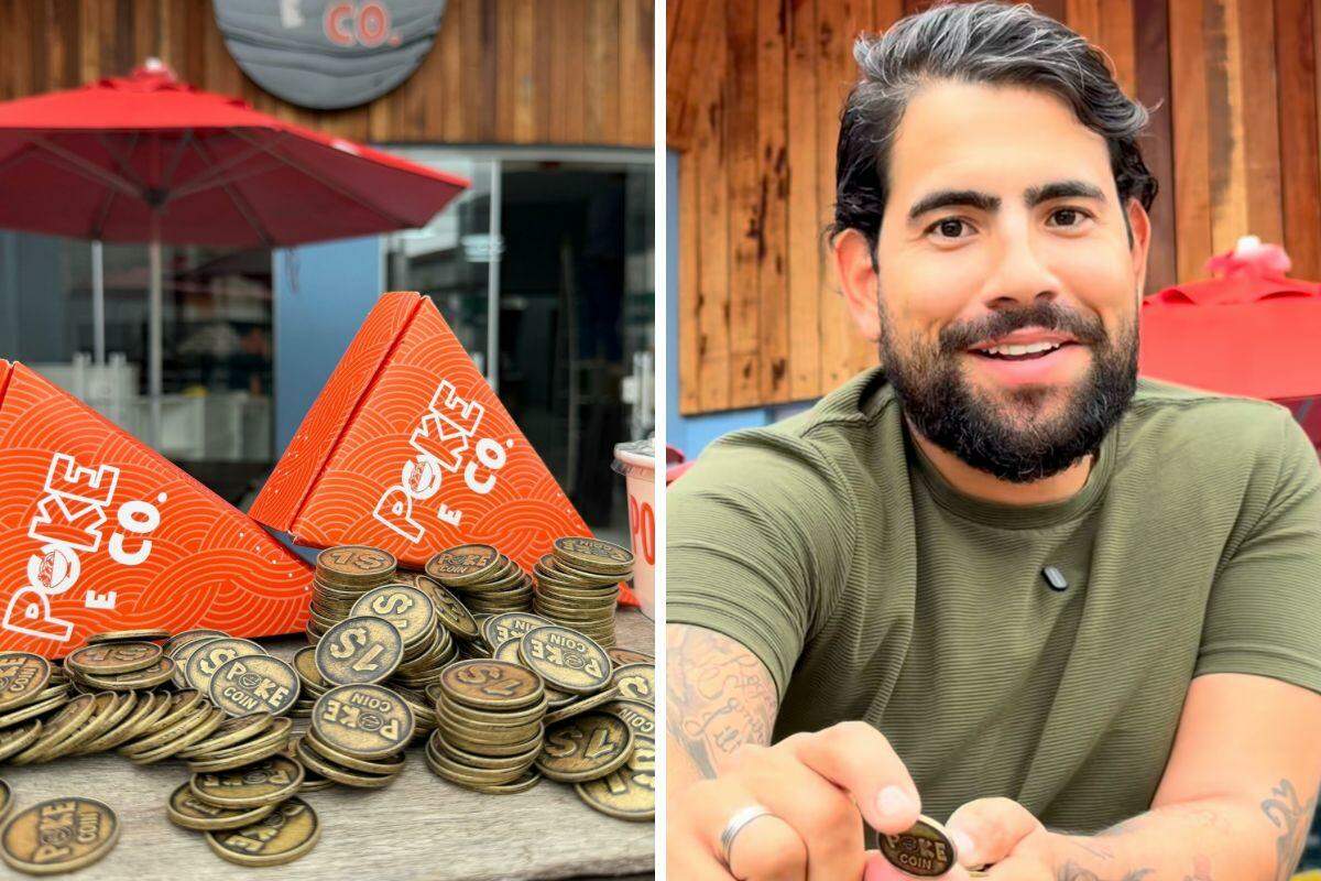 A moeda Poke Coin tem cotação diferente conforme o dia, explica o empresário de Santos Rogelio Alves Filho