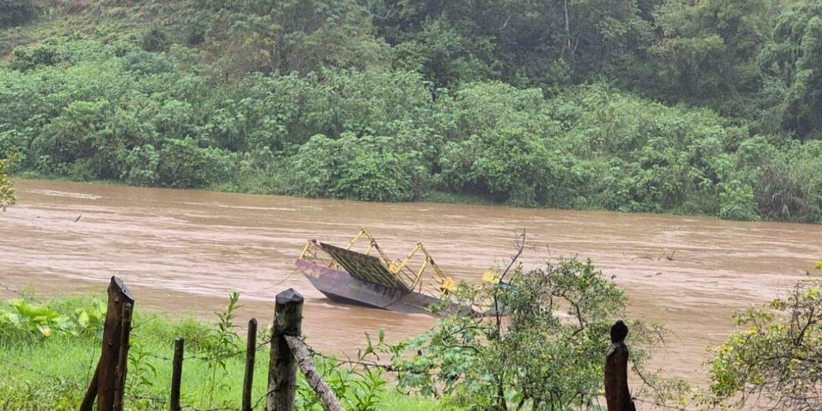 Não havia ninguém na embarcação no momento do ocorrido