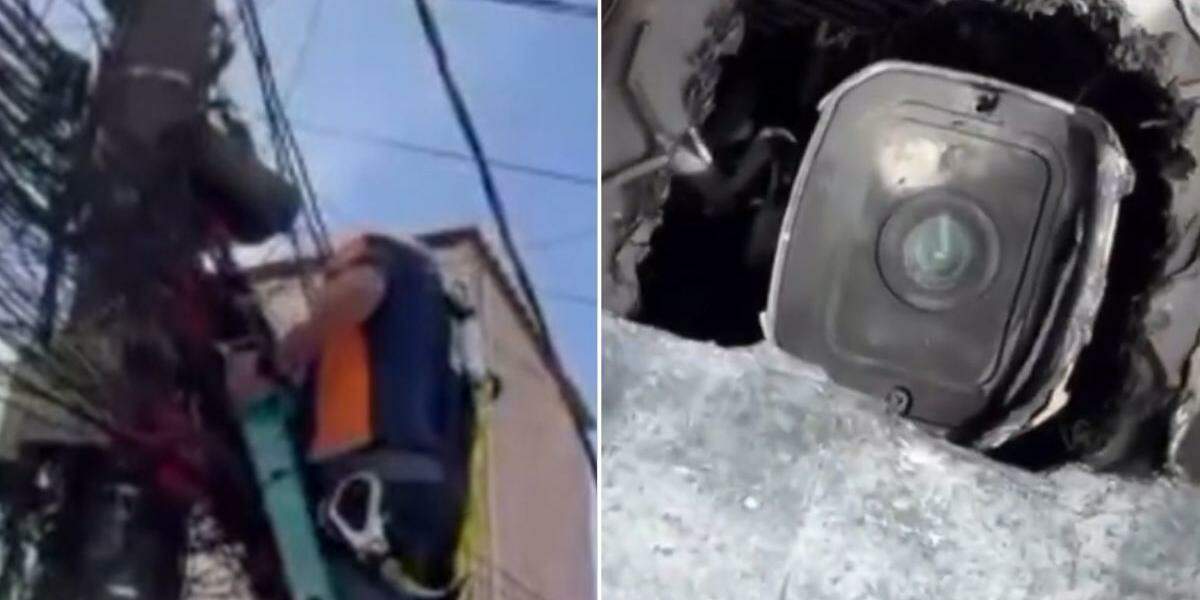 Equipamentos estavam em pontos estratégicos