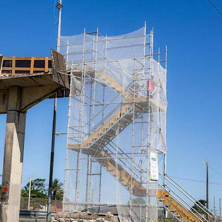 Concessionária Novo Litoral inicia nova etapa de intervenções em passarelas da Rodovia Padre Manoel da Nóbrega