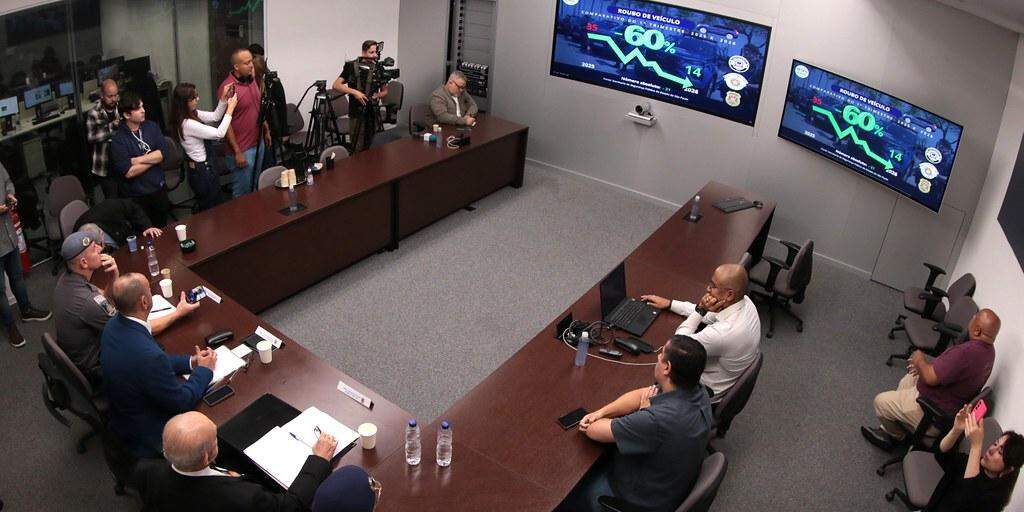 Estatísticas foram apresentadas na manhã desta quarta-feira (12) no Centro de Controle Operacional (CCO) da Prefeitura
