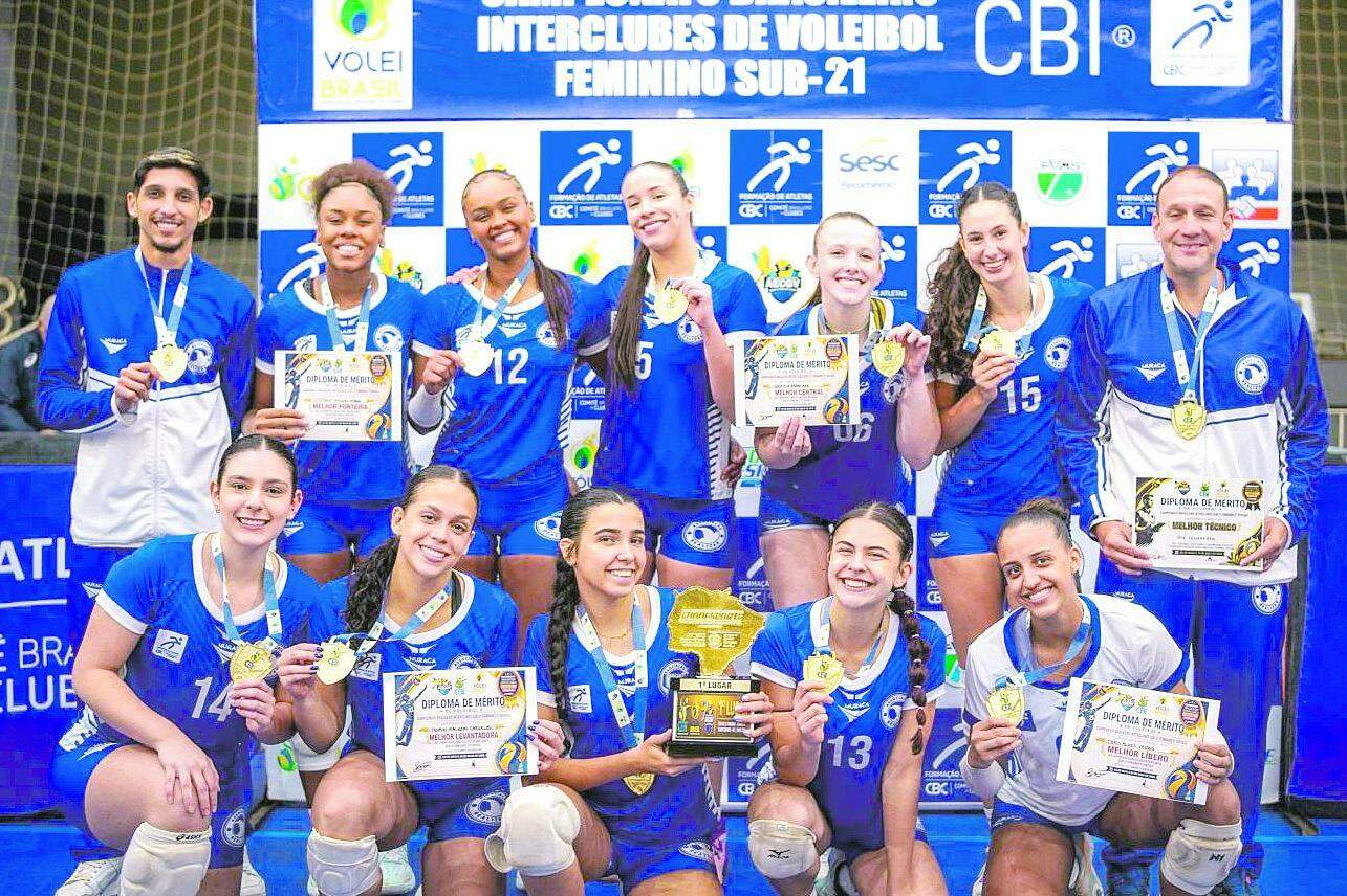 As santistas venceram todas as partidas sem perder um set. A final foi contra o Minas Tênis Clube