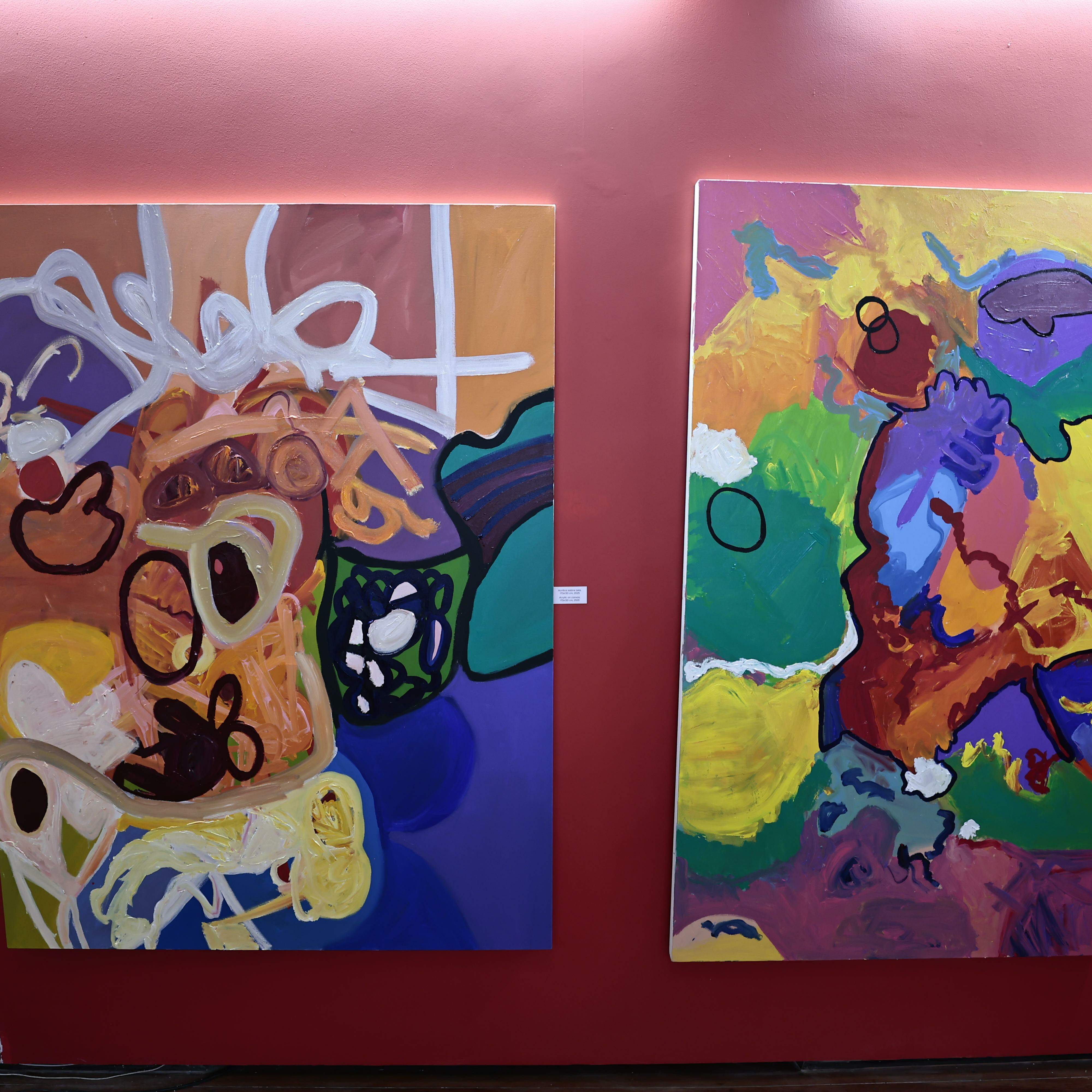 Segue em cartaz até 28 de junho a mostra Naji Ayoub e o Campo Vivo da Pintura, no Casarão Branco