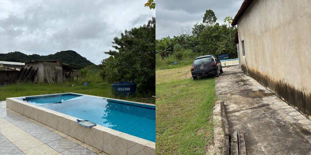 Chácara onde os crimes ocorriam em Itariri