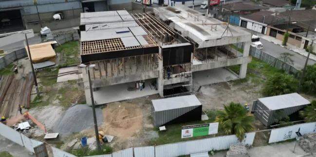 Santos retoma obra de escola municipal na Zona Noroeste