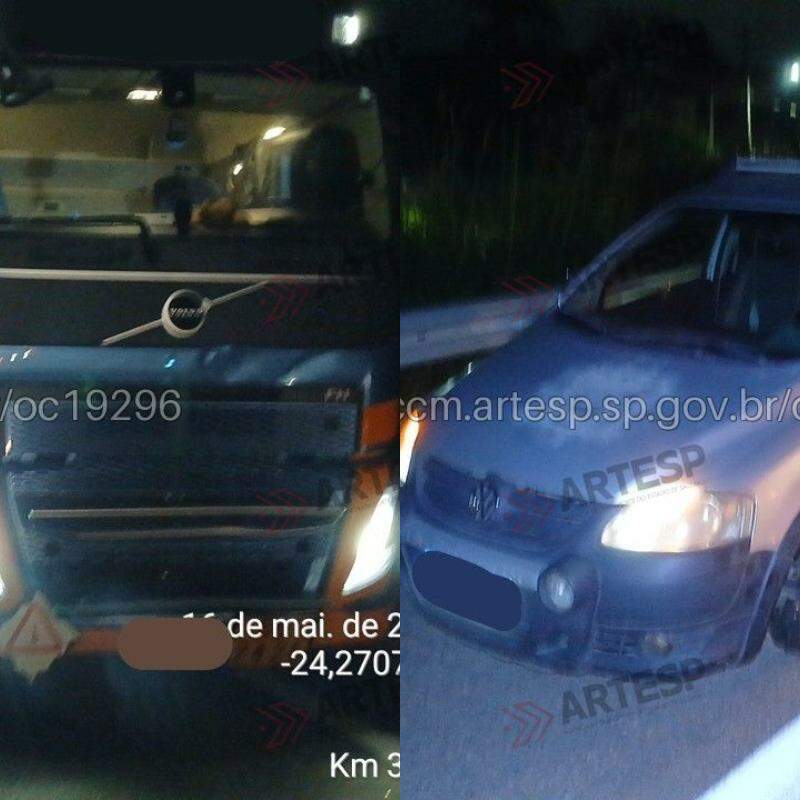 A vítima morreu no local do acidente