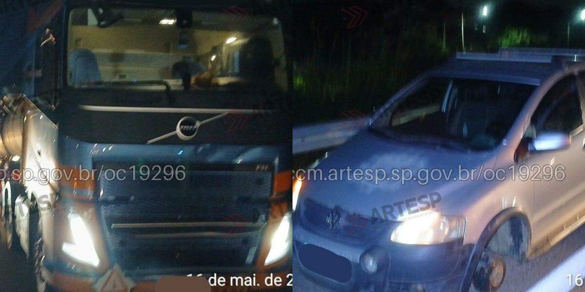 A vítima morreu no local do acidente