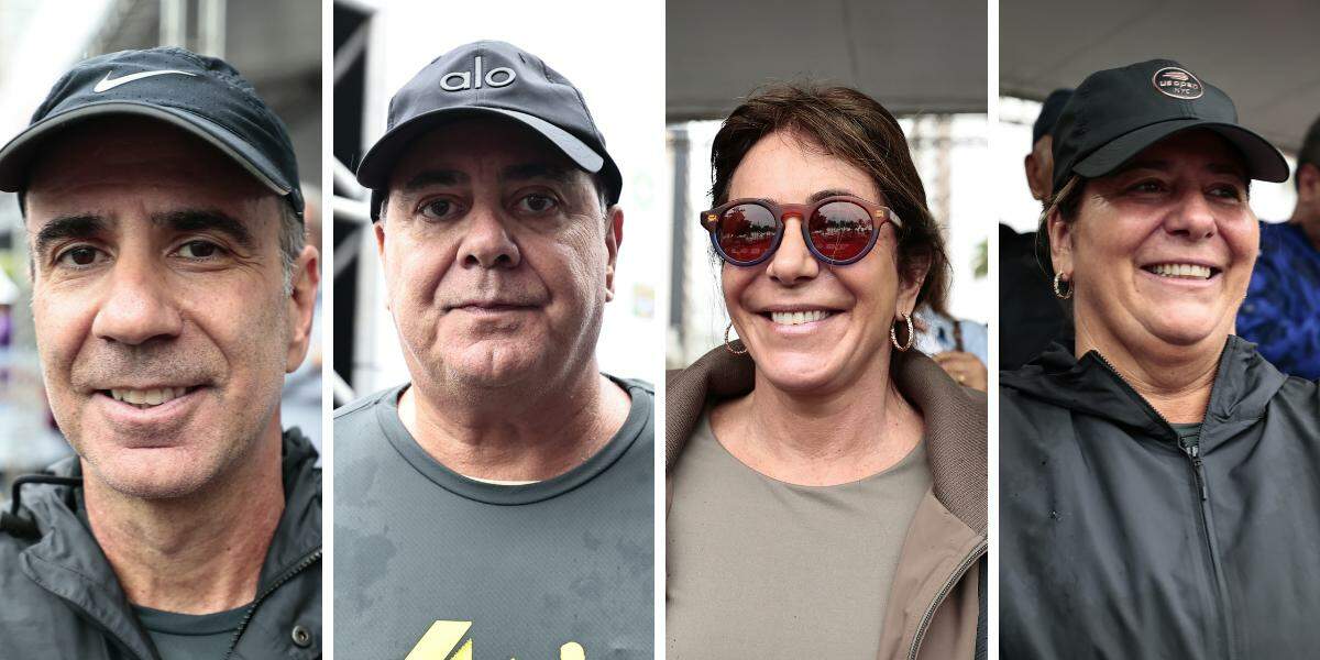 Os diretores do Grupo Tribuna Marcos, Roberto Clemente, Flávia e Renata Santini