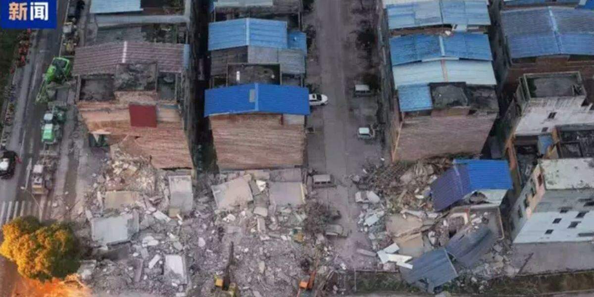 Tremor de magnitude 5,2 na escala Richter atinge sul da China