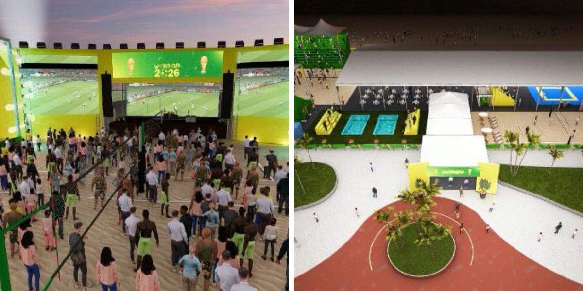 A montagem da arena “Torcida PG+” já começou e a estreia acontece no dia 13 de junho, às 19h