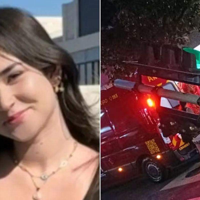 Jovem chegou a ser socorrida , mas, não resistiu aos ferimentos