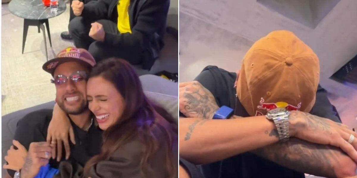 Jogador ficou emocionado ao ouvir seu nome na escalação