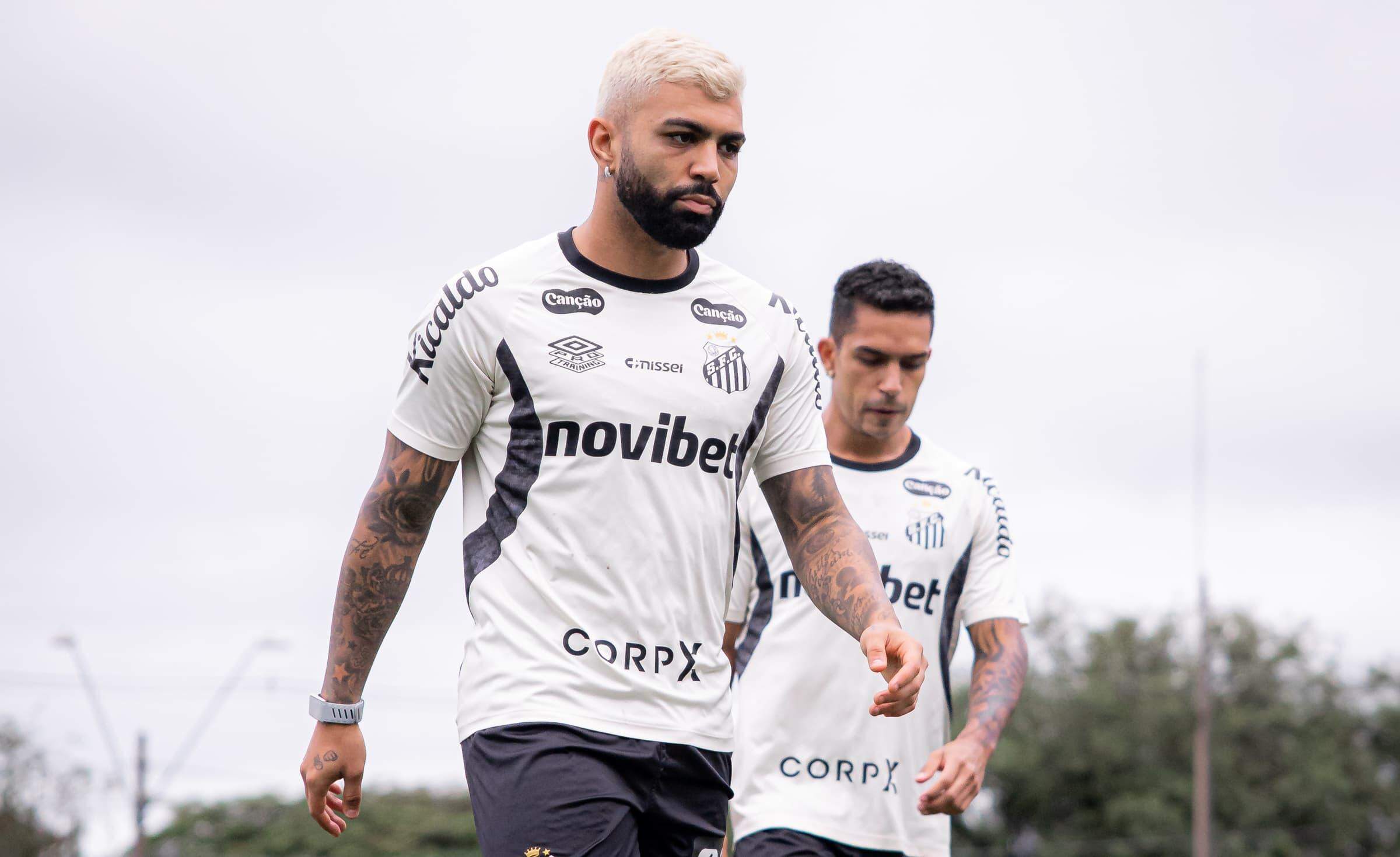 Autor de dois gols contra o Inter, no domingo, Gabigol é a esperança alvinegra diante dos mineiros