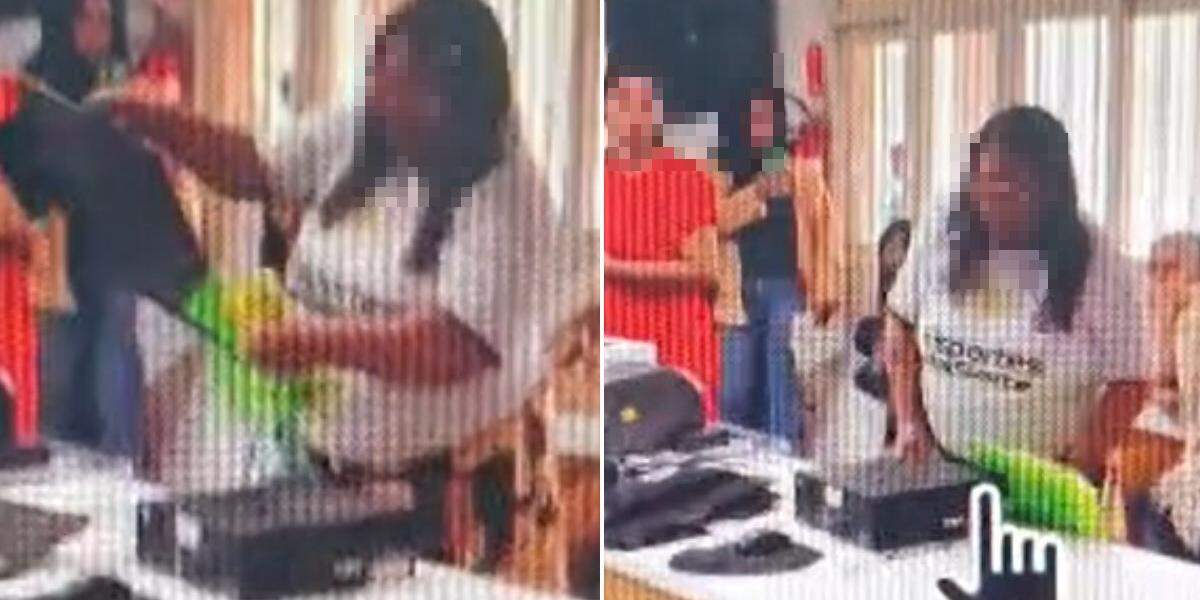 Mulher quebrou computador e jogou urina em funcionária de laboratório em Itanhaém