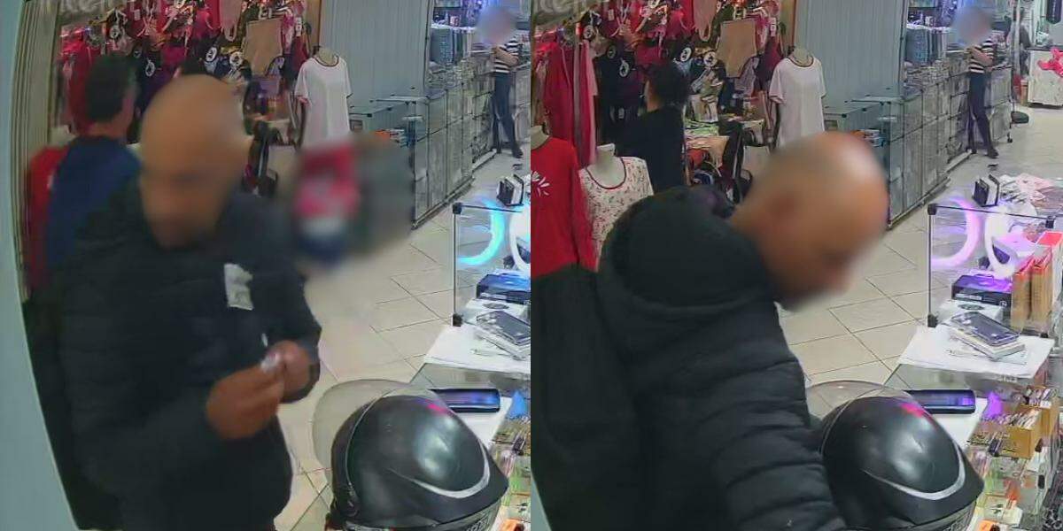 Suspeito foi flagrado furtando celular mais uma vez