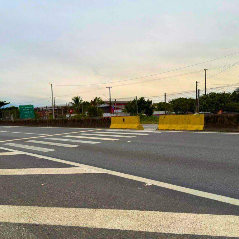 Obras na Rodovia Padre Manoel da Nóbrega fazem parte de pacote de melhorias e abrangem diferentes cidades da Baixada Santista