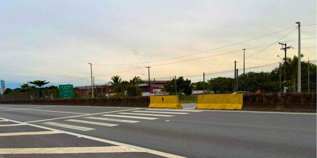 Obras na Rodovia Padre Manoel da Nóbrega fazem parte de pacote de melhorias e abrangem diferentes cidades da Baixada Santista