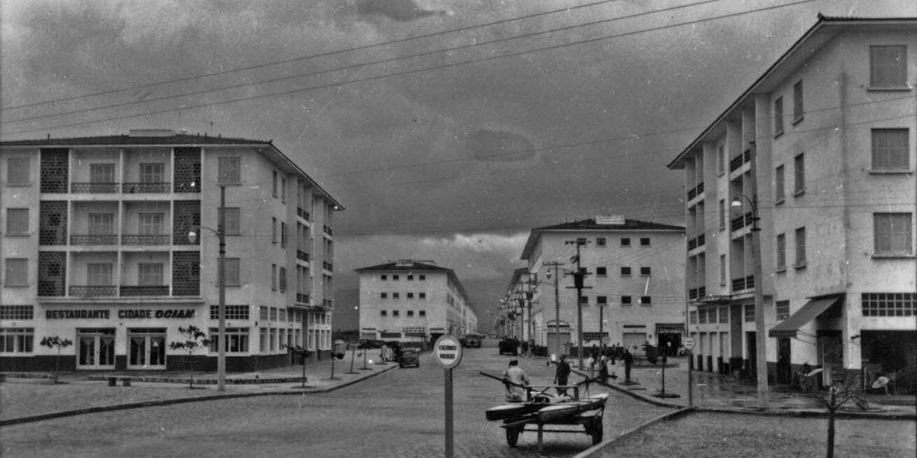 Bairro surgiu em 1956, com 22 edifícios e 1.350 apartamentos, erguidos em dois anos: era a Cidade Ocian