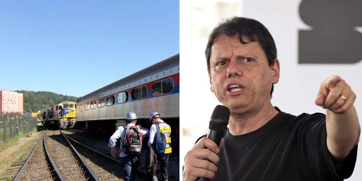 Trem Intercidades entre São Paulo e Santos deve passar pelo ABC e usar funicular em Paranapiacaba, segundo o governador Tarcísio de Freitas
