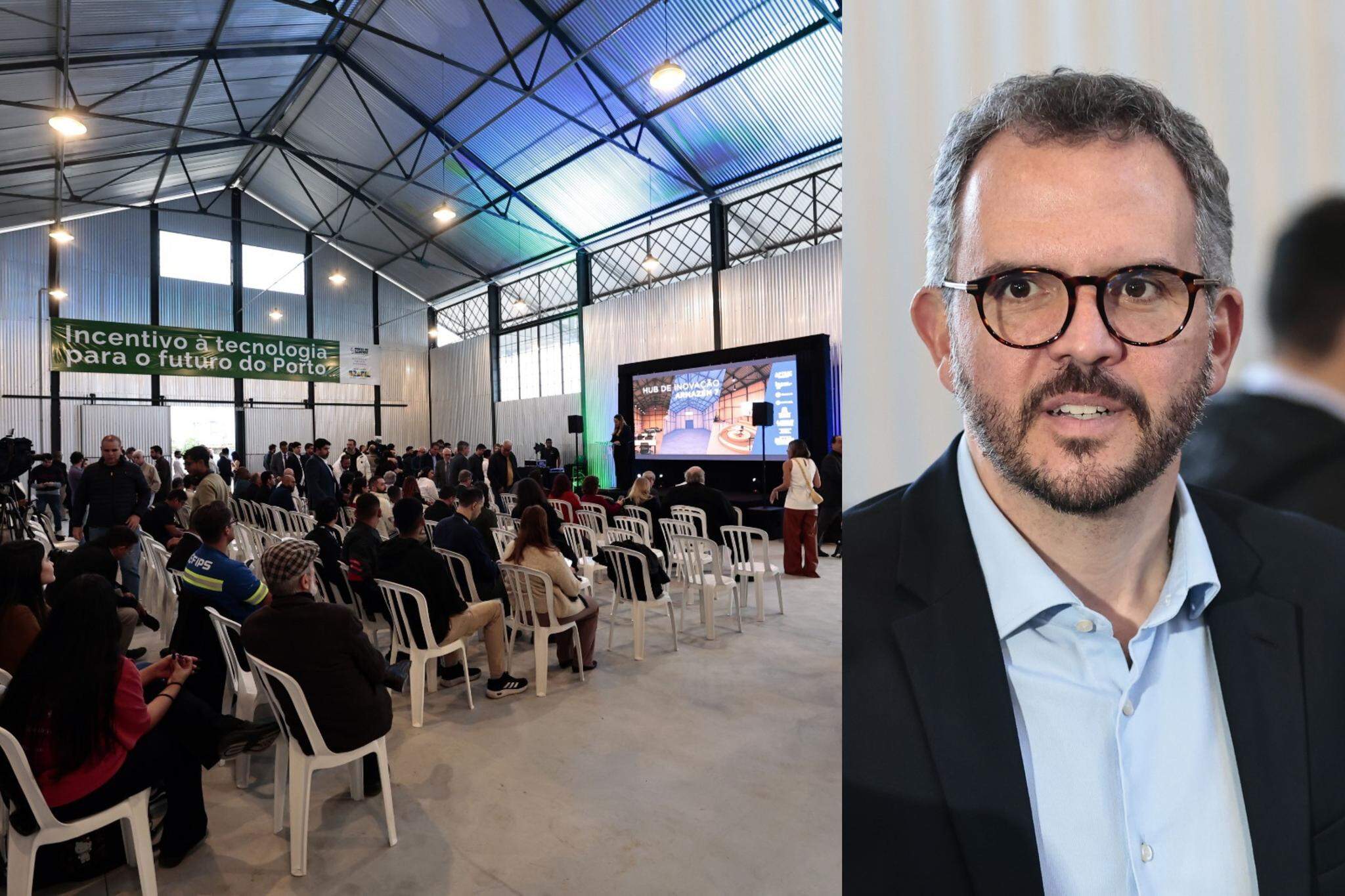 Sob comando do Instituto Mackenzie, Hub de Inovação Armazém 7 também resgatará memória do Porto; Tomé Franca esteve em Santos