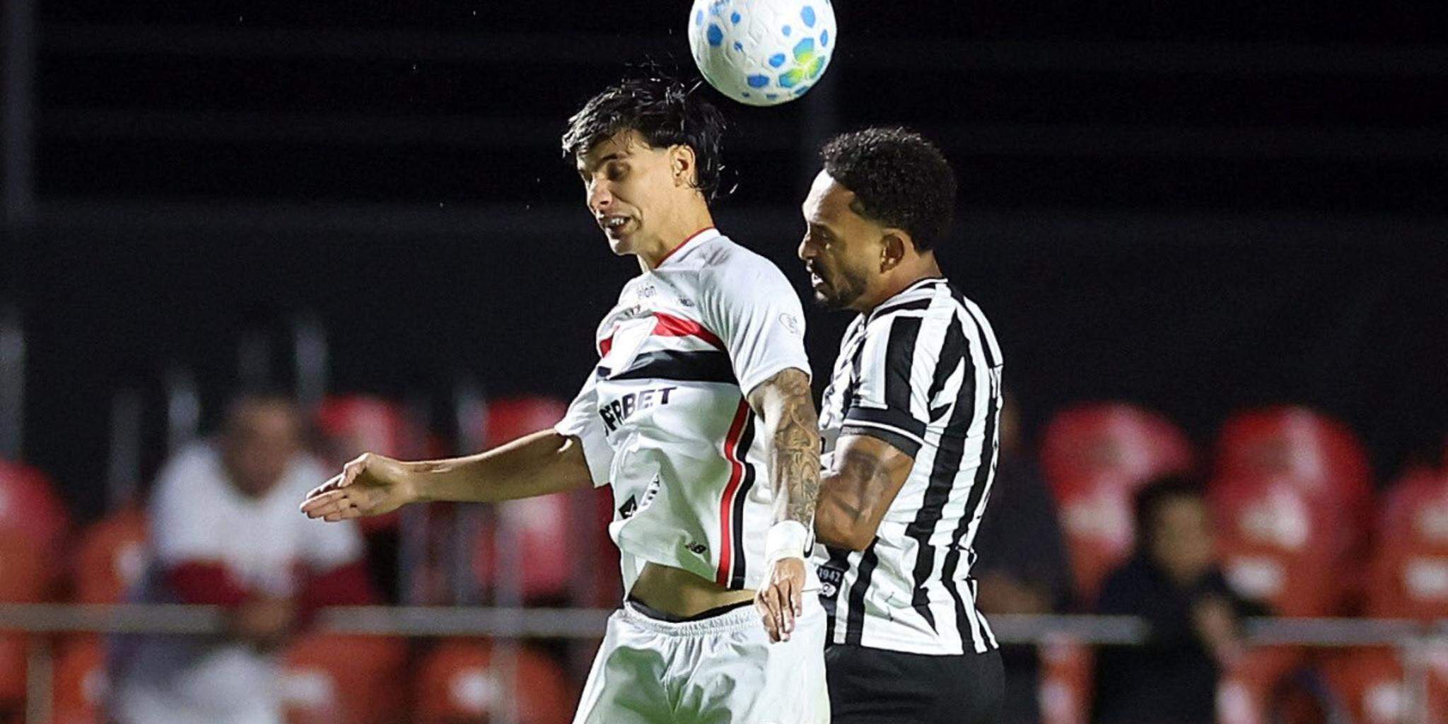 São Paulo evolui com Dorival, mas perde controle e cede empate ao Botafogo