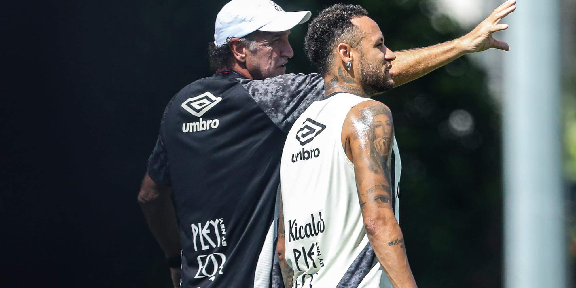 Cuca sobre Neymar: "É uma grata surpresa poder trabalhar com ele e ver um cara tão humilde"