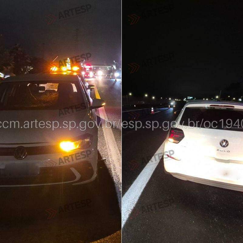 Acidente ocorreu na madrugada deste domingo (24)