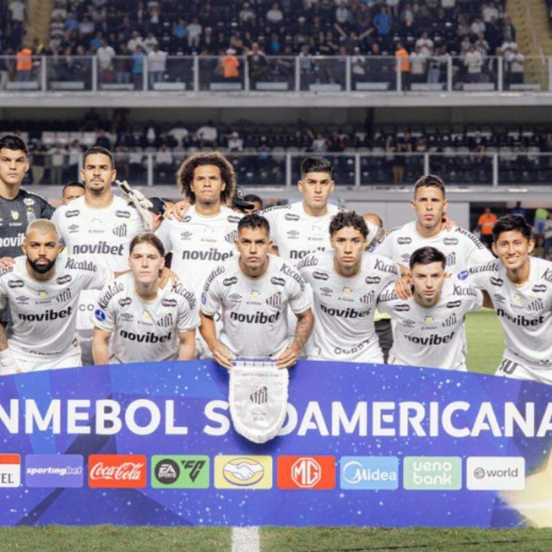 No último jogo pela Sul-Americana, o Santos empatou com o San Lorenzo por 2 a 2 na Vila Belmiro