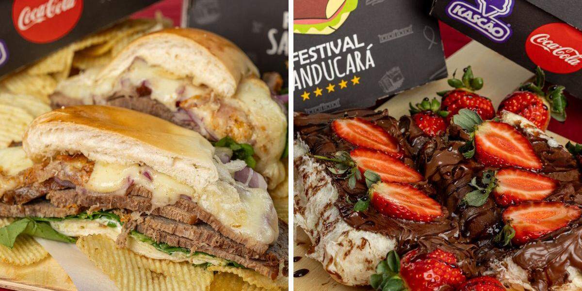 Há versões salvadas e doces dos sanduíches feitos com pão de cará