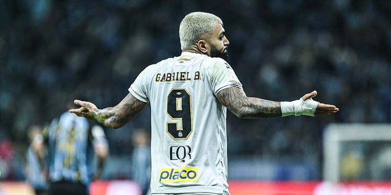 Artilheiro do Peixe na temporada, com 12 gols, Gabigol é esperança santista na Vila Belmiro